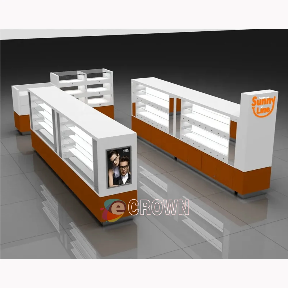 Prefab Indoor eyewear glasses Station Rmu For Sale optical kiosk design optical kiosk