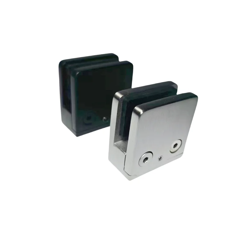 China Balcony Handrail System Balustrade Fixings Panel Swimming Pool / Terrace / Staircase Glass Floor Clamps