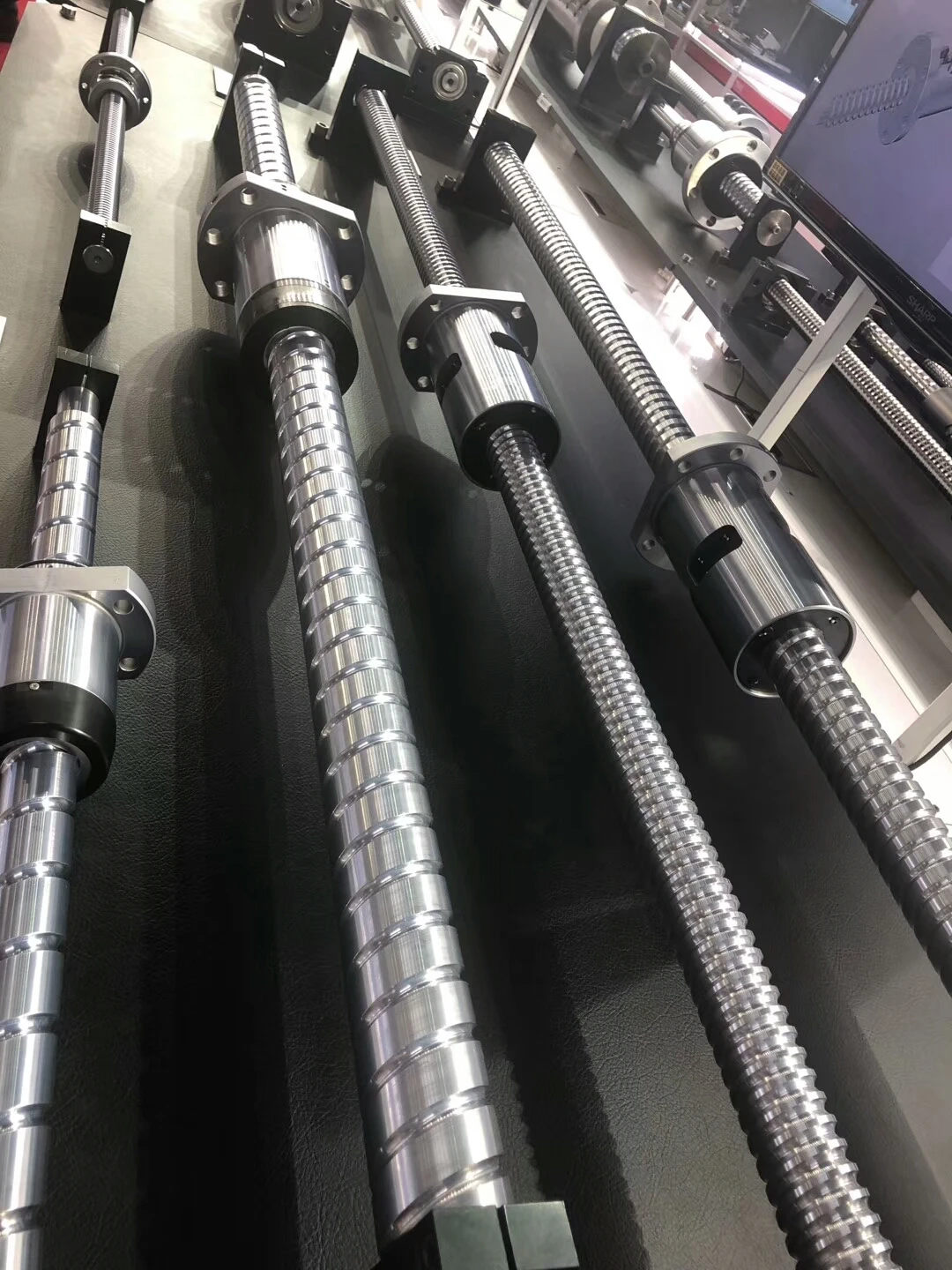 MMS Lead Screw Sfu 1205 1210 Ball Screws Of Cnc Lathe Cnc Lathe Ball Screw