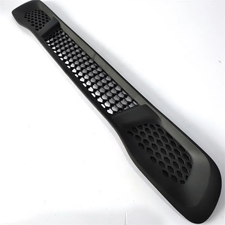 auto grid black plastic high quality no holes front bumper grille for smart 451
