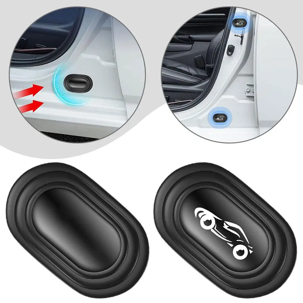 2024 New Universal Door Shock Absorber Gasket Anti-collision Door Shockproof Crash Pad Sticker Thickening Cushion Soundproo J9R0