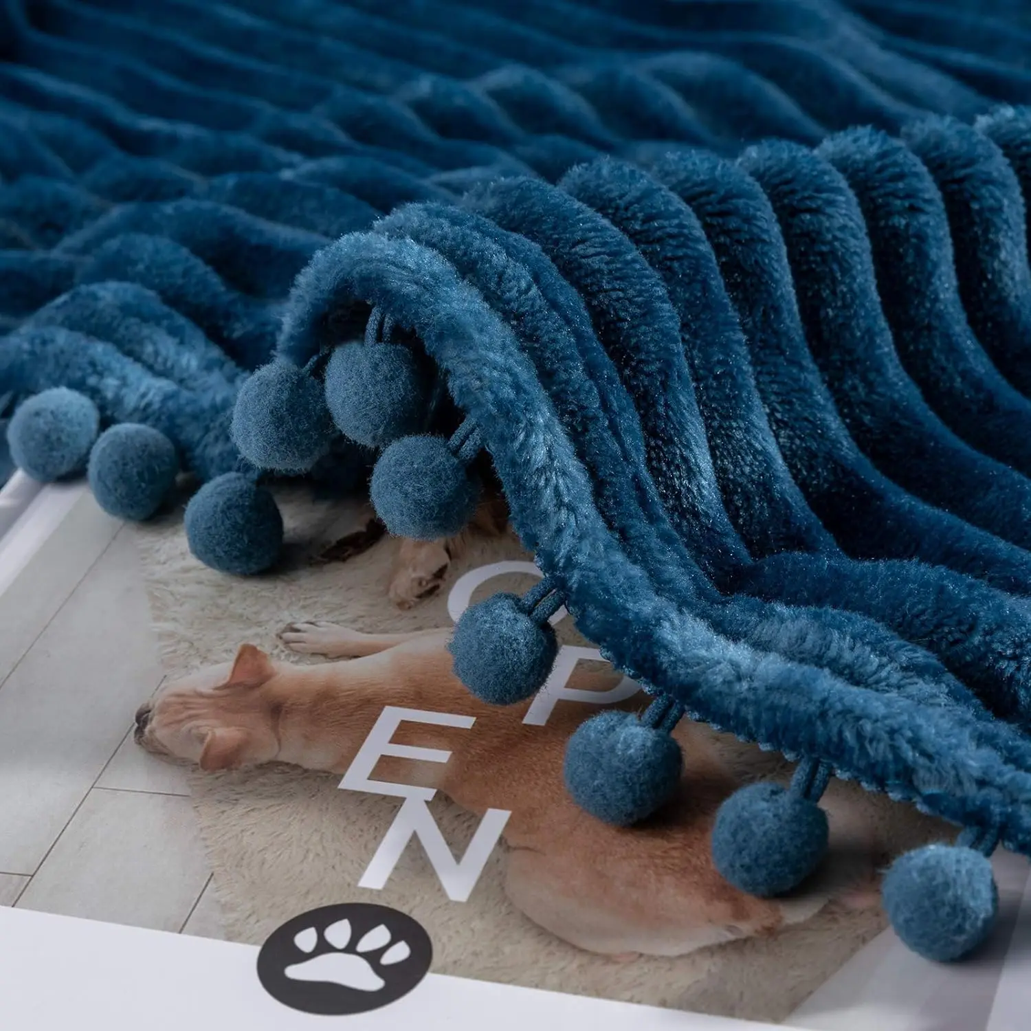 Супер мягкий Полярный фланелевый флис современный однотонный дизайн полиэфирное Полосатое одеяло