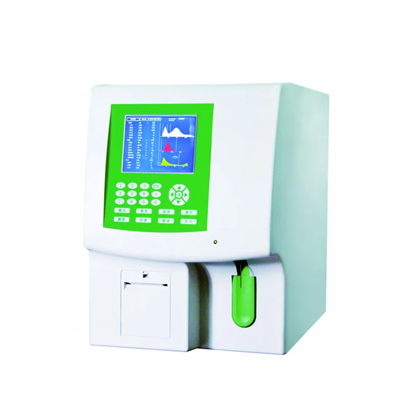 High Quality 60 Test/Hour 3 Part Differential Blood Cell Counter Intelligent Automatic CBC Test Machine Auto Hematology Analyzer