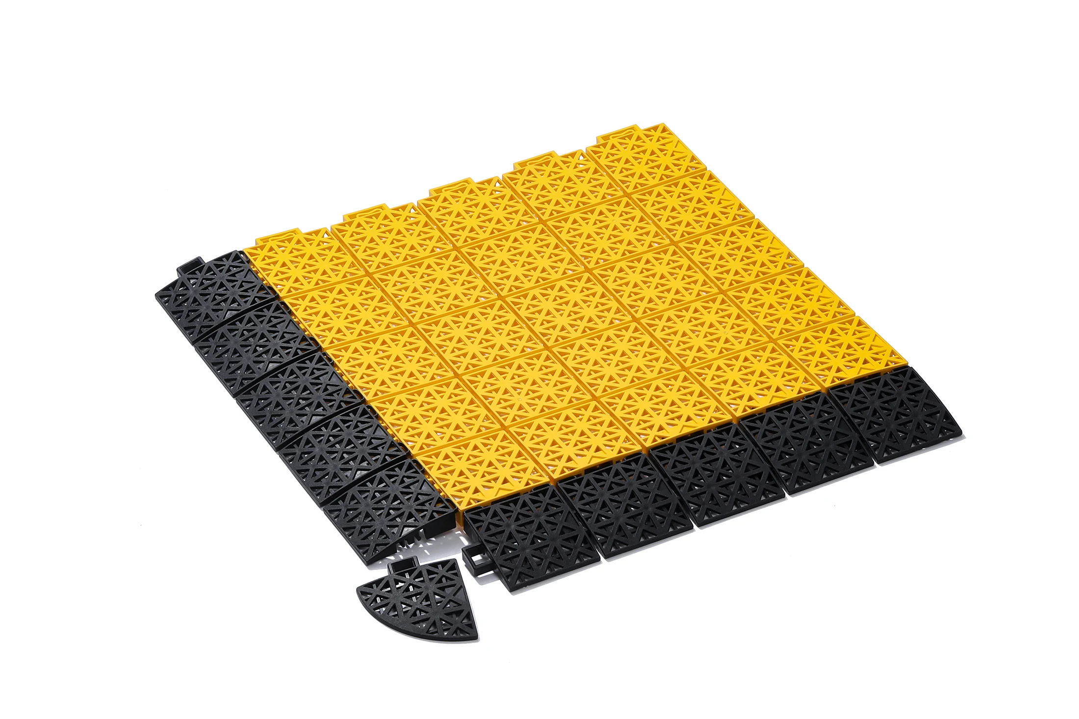 Non warp pickleball court sports flooring interlocking outdoor pickleball court mat pickleball flooring