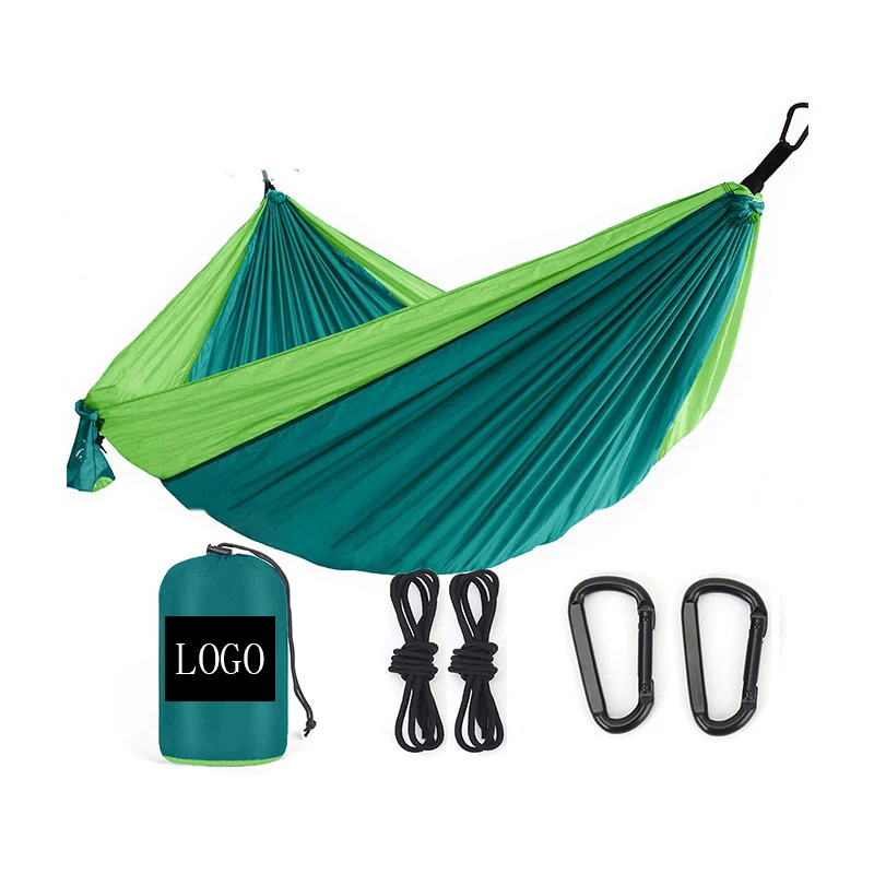 WINPOLAR 2021Custom Logo Super Large Relaxing Double Travel Nylon Parachute easy setup hammock