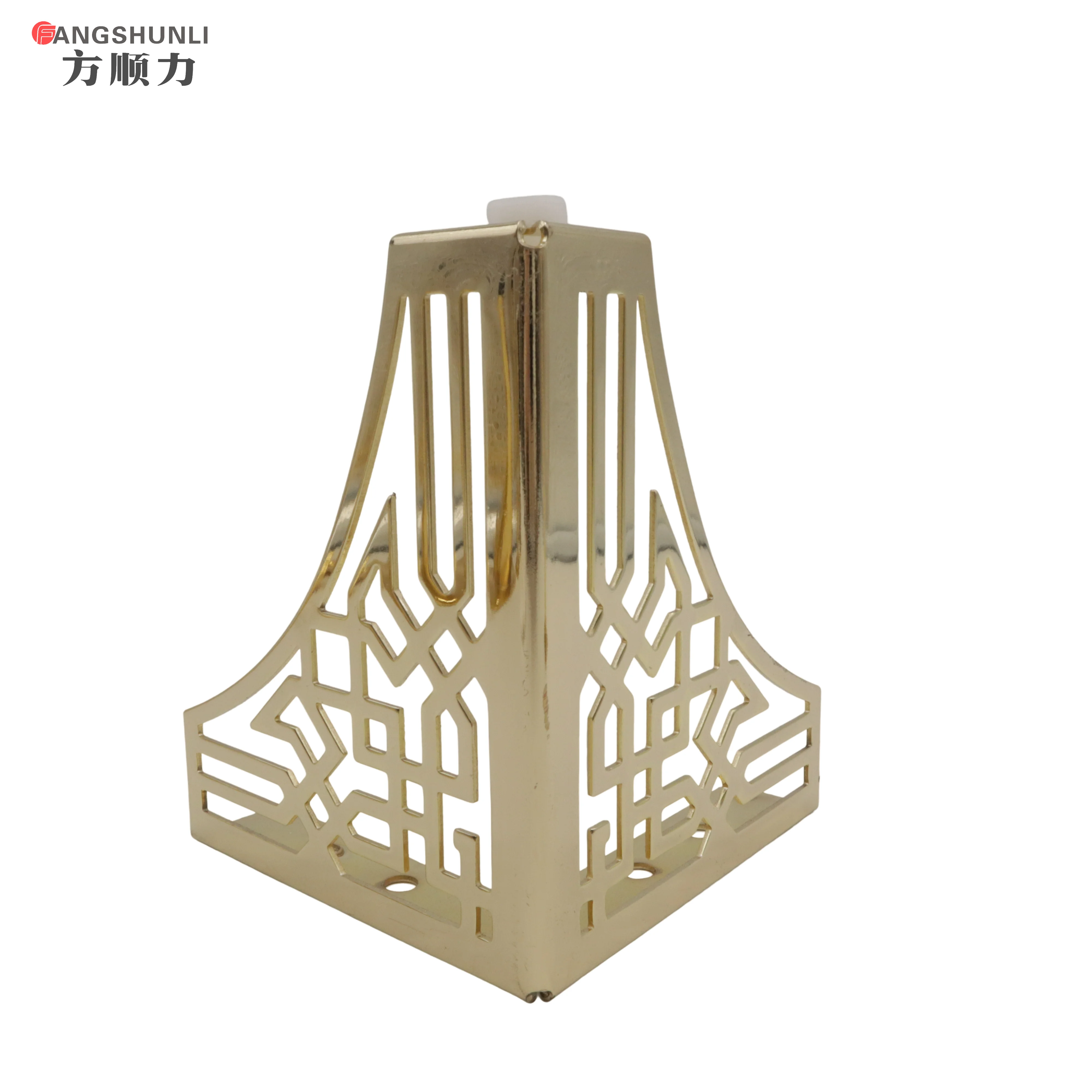 Furniture Stainless Steel Chrome Golden Metal Sofa Bed Leg
