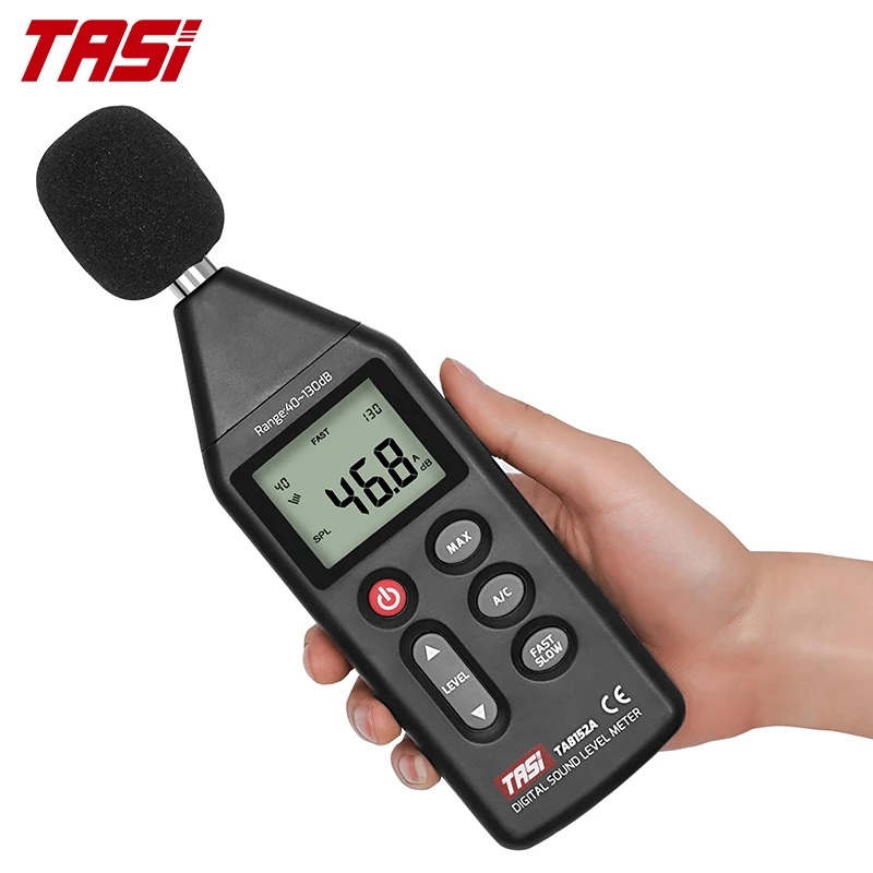  Цифровой измеритель уровня звука TASI TA8152A портативный децибел шумомер заводской скрытый штатив с поддержкой 40 ~ 130