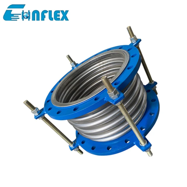 DN100 Metal Bellows Type ANSI,DIN, Carbon steel flange 6.0Mpa Steam Expansion Bellows