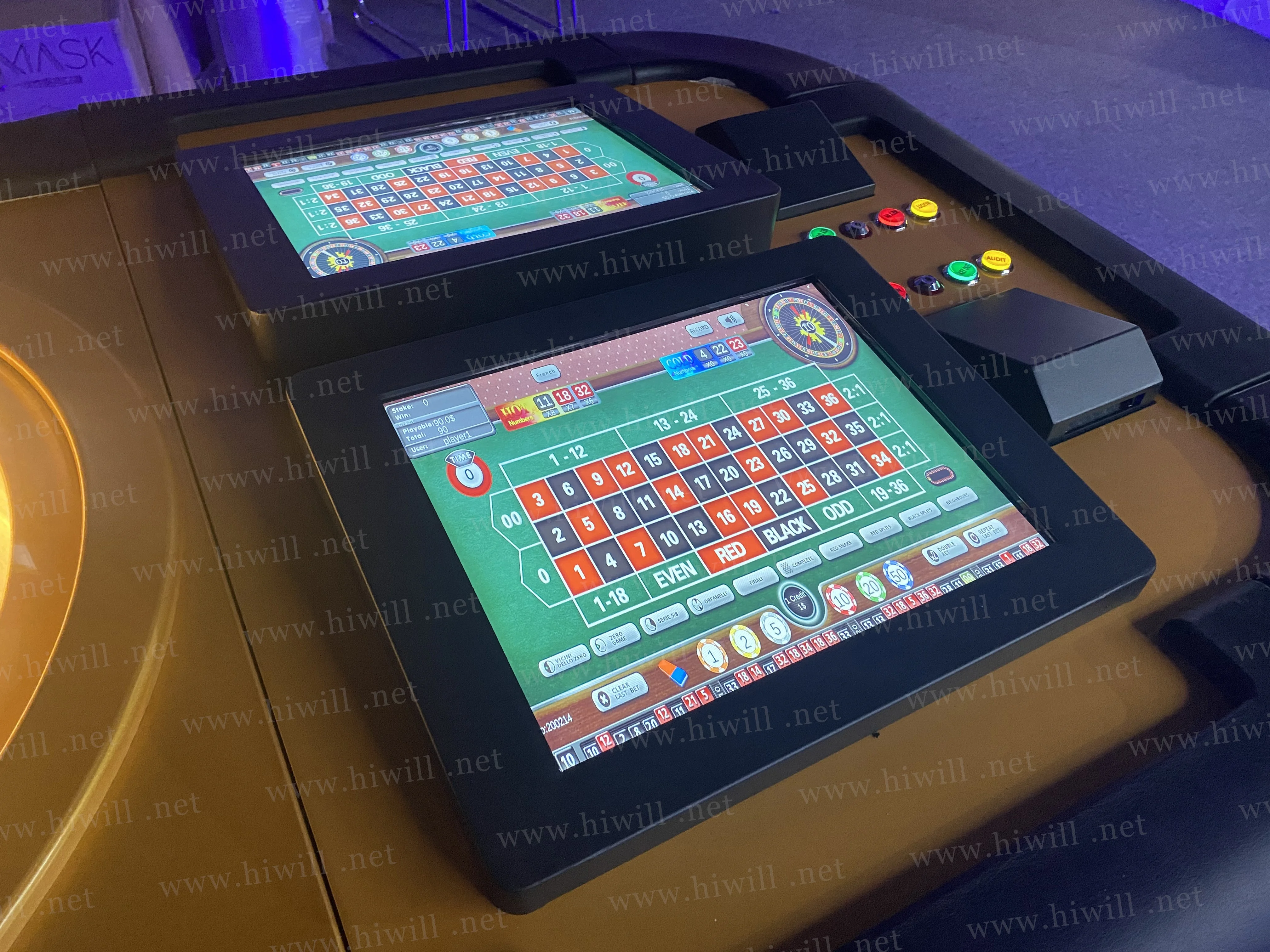 Hiwill 4мя сидениями электронный Roule tte игровой автомат небольшого размера Roule tte настольная игра видео Roule tte для продажи