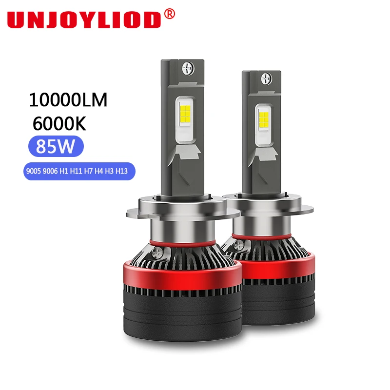 Power changes 45W-85W Auto led headlight h11 h7 h4 headlight 50w F2 led headlight bulb car led lights wholesale factory