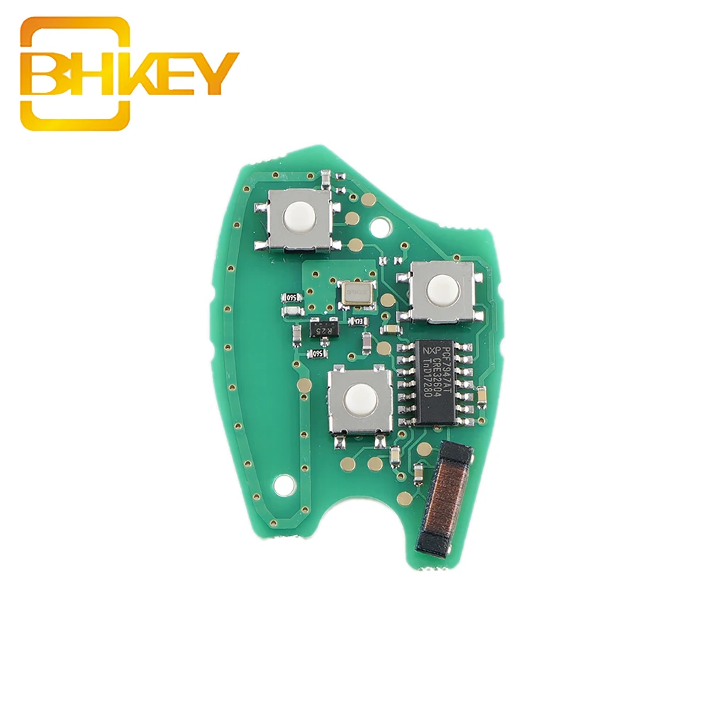 2 / 3  Buttons 433 MHZ PCF7947 Chip VA2 Blade Auto Car Key Fob Remote Key For Renault Duster Fluence Clio Vivaro Master