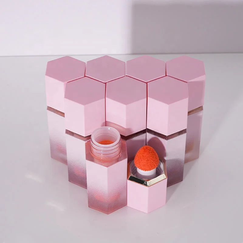 Wholesale 8colors matte blusher liquid Natural flushed finish cushion liquid blush private label