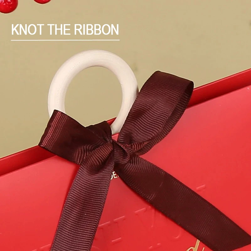 Free Design Luxury Feeling holicholic  Christmas Creative snow baking handmade cakes Celebration gift box