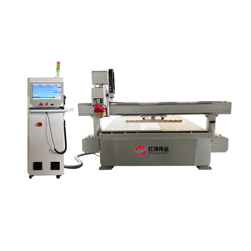 HONGQIANG brand 3D CNC router automatic change blades woodworking machinery