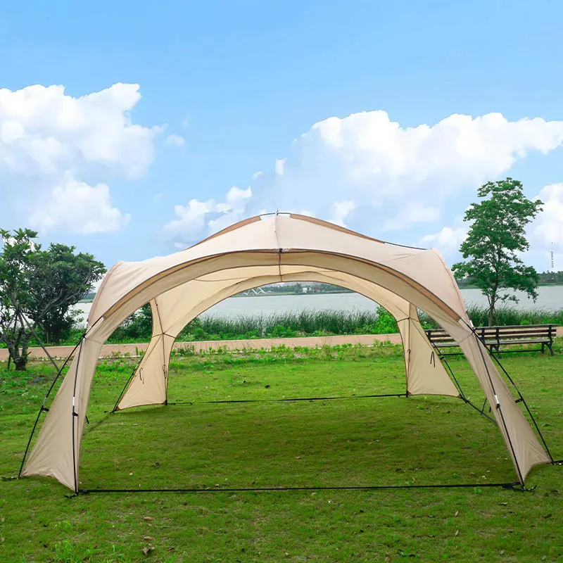 Easy to Set up Hemispheric Dome Tent Festival Tents Outdoor Camping  Pop Up Awning Tent Canopy Sun Shelter With Mosquito Net