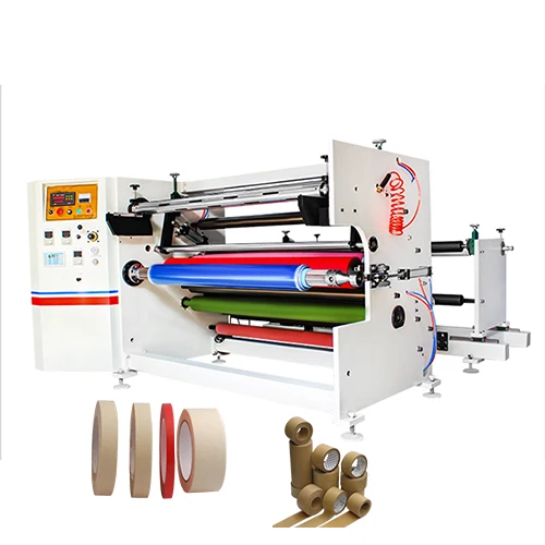 KDA106 Automatic Tape adhesive tape rewinder machine red white barricade tape