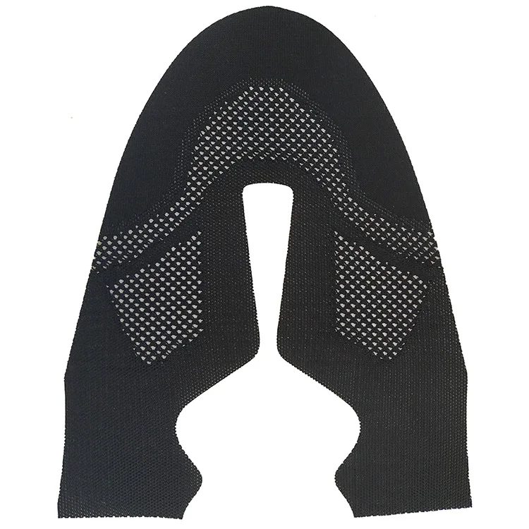 Excellent Flyknitting Fabric Shoes Upper Material Customized Comfortable Safety Shoes Sport Running Shoes Upper For Footwear