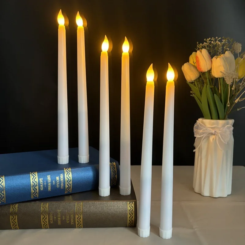Decor Wedding Decorative Light color changing led christmas candles led taper candles