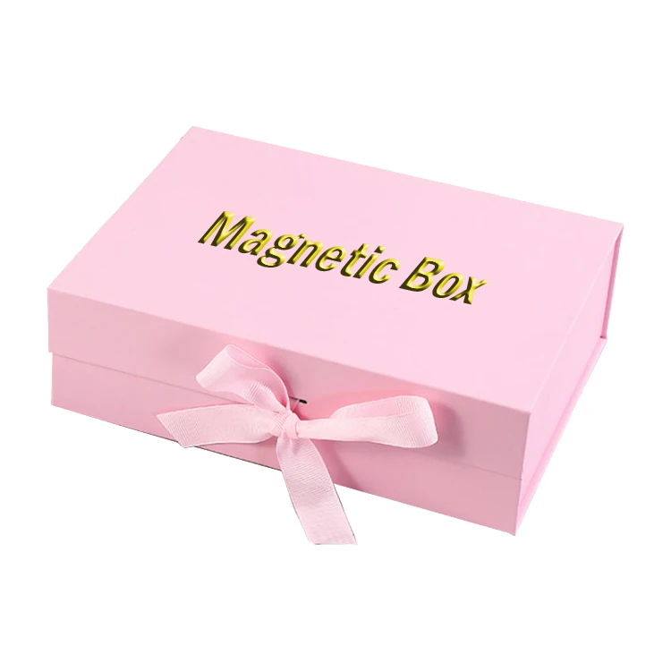 Custom Logo Luxury High End Folding Apparel paper box foldable magnetic Hard clothing Corrugated Packaging Box