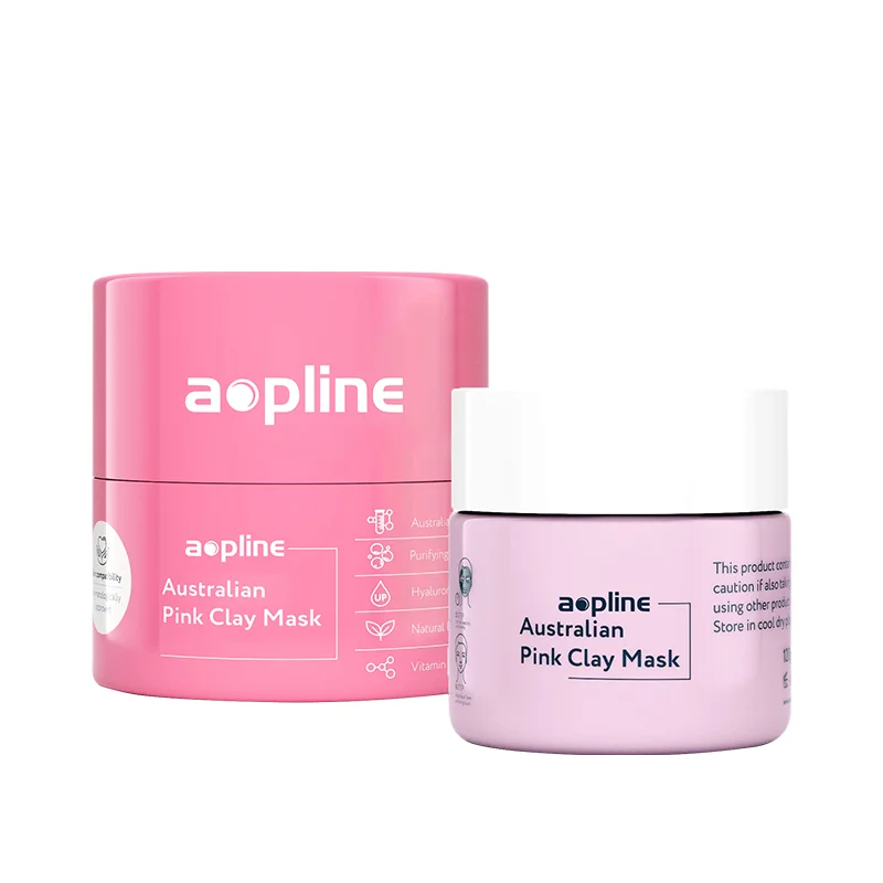 Private label Australian clay mask for face and acne clay mask custom
