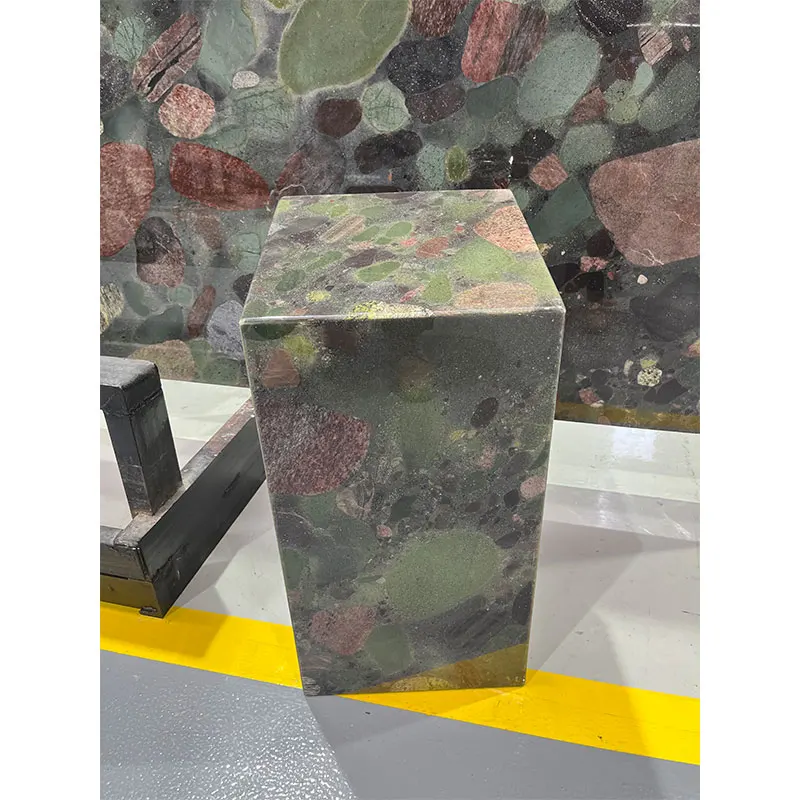 HZX Floor wall decoration marble stone polished quartzite granite slab big marble blue slab calcite stone