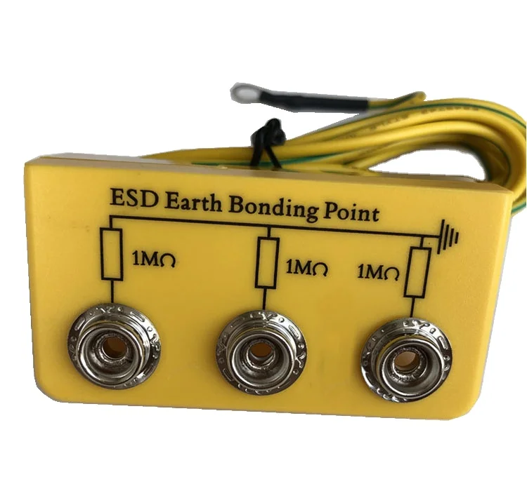 ESD Earth Bonding Point Pin Plug Sockets