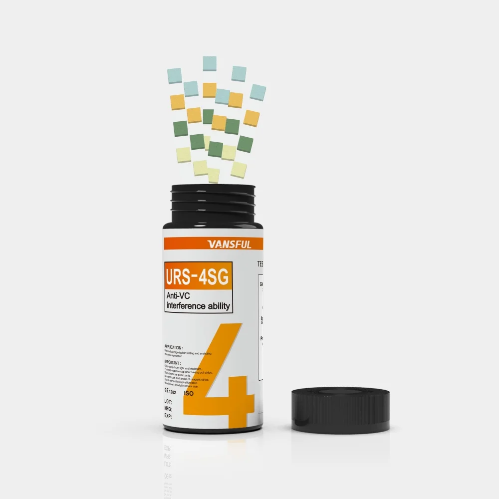 4 способа тест-полоски мочи набор для анализа тестирования pH уровня глюкозы в крови