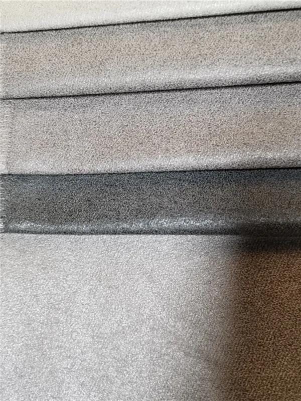 
China sofa fabric manufacturer suede sofa fabric luxury bronzing suede material fabric for sofa 94% Polyester 6% nylon 