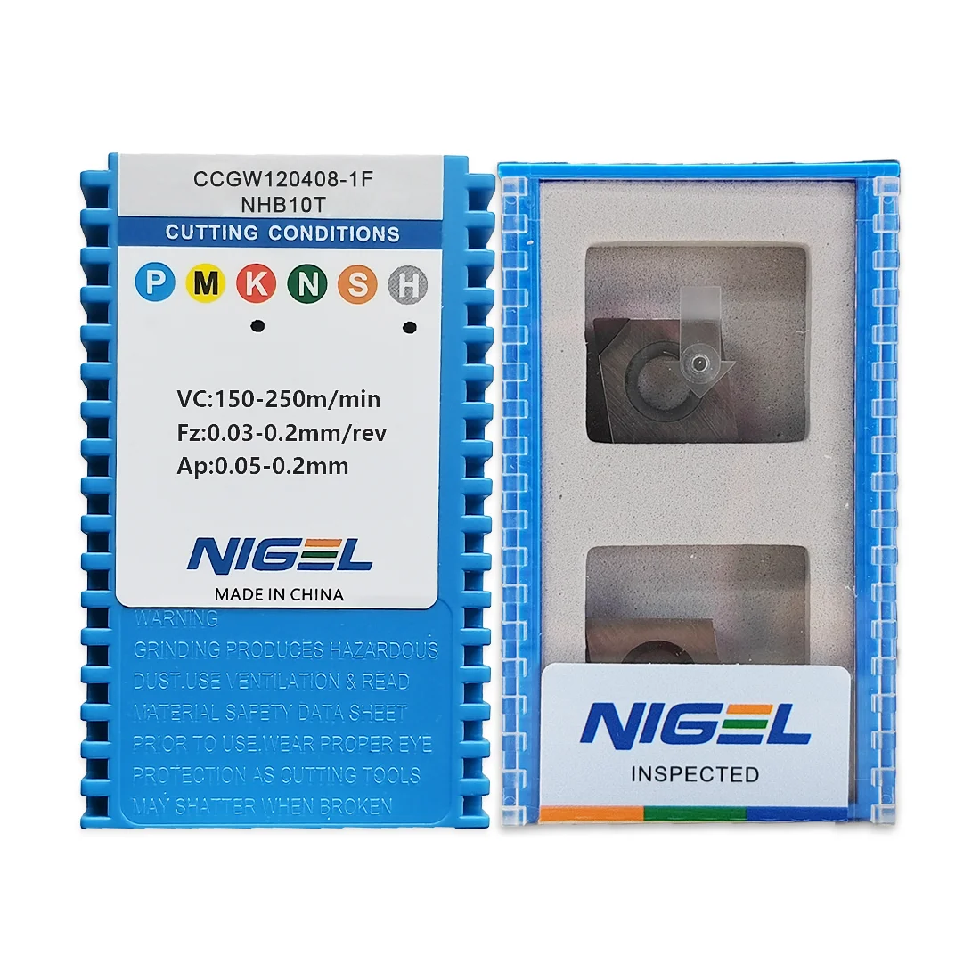 Nigel CCGW120408 CNC Diamond PCBN Sell High-Quality Type And Size Complete Turning CBN Insert Solid Good Price