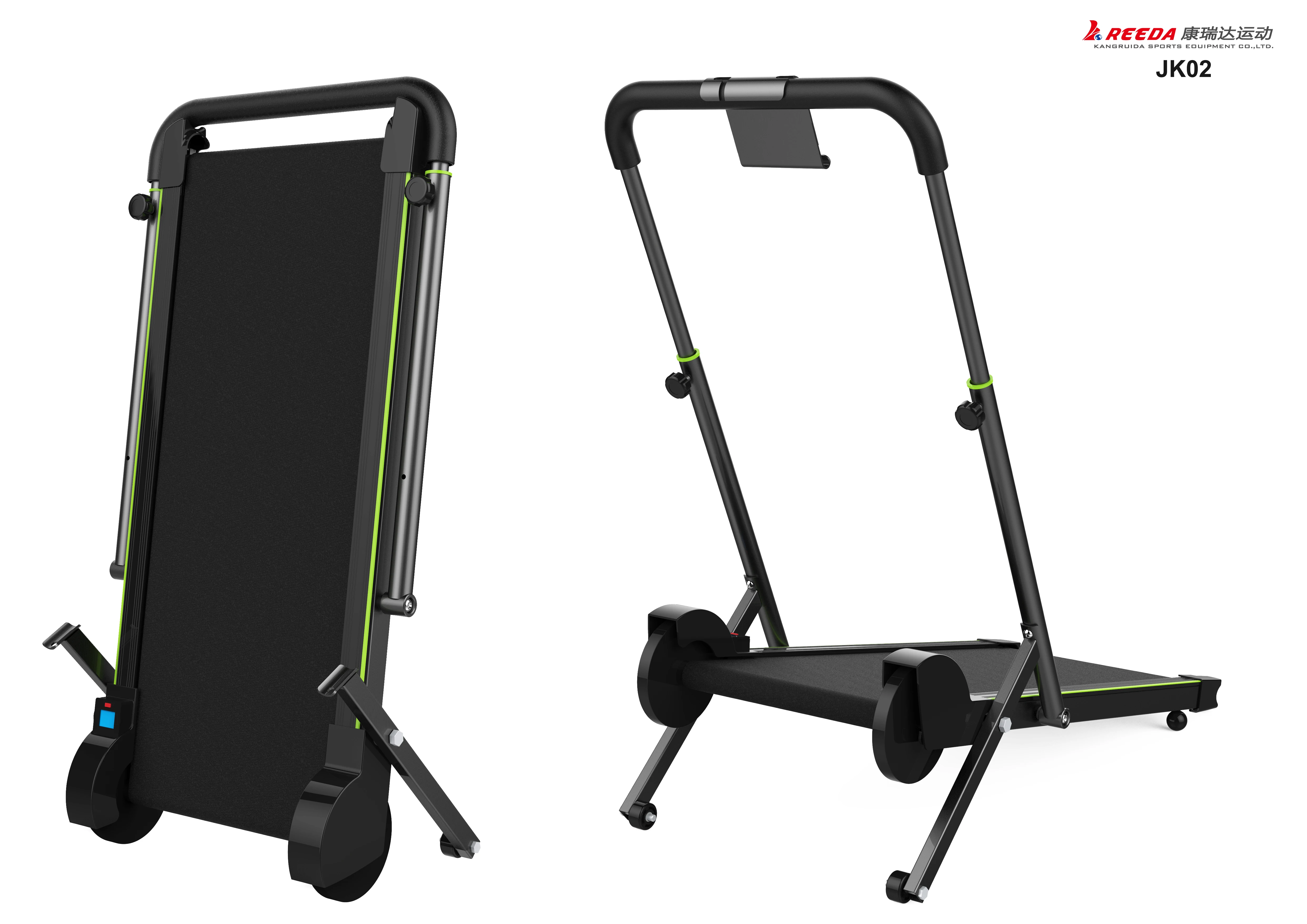 Manual Home Foldable Space Saving Fitness Equipment Treadmill