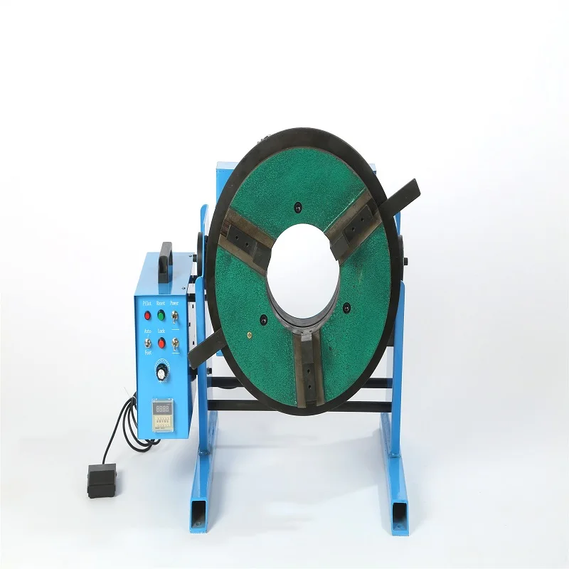 Portable Mini Light Duty Welding Positioner With 50kg Rotary Table Essential Motor Engine And Bearing Components