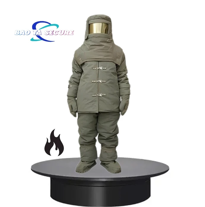 Aramid fire and radiation suits are selling well fire radiation protection suit