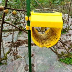 Top Selling MINI Solar Light Trap with Physical Control Effective Pest Control Equipment Fly Trap Insect Outdoor Fruit Fly Bag