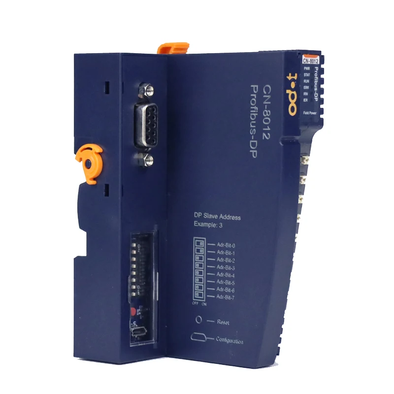 Высоко рентабельной Profibus-DP шинный в соответствии со стандартом DIN-Rail IP20 ударопрочный алюминиевый корпус с Profibus сетевой адаптер CN-8012