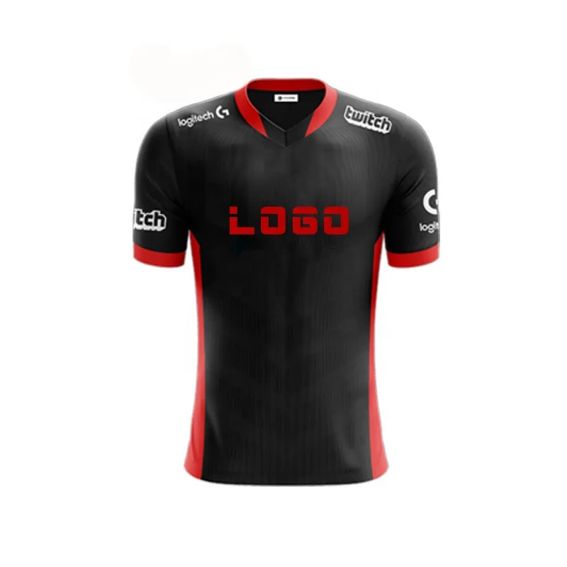 
2020 OEM Latest custom mens sublimated e-sports gaming jersey for team 