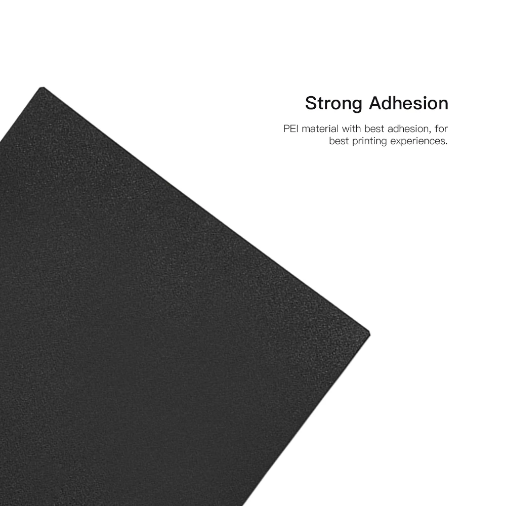 Платформа для 3d-печати Creality оптовая продажа Черная Магнитная Гибкая стальная пластина PEI детали принтера OEM