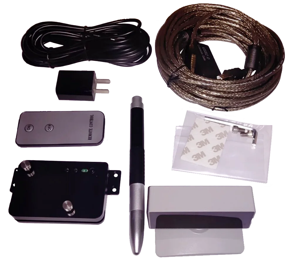 finger touch portable interactive whiteboard device