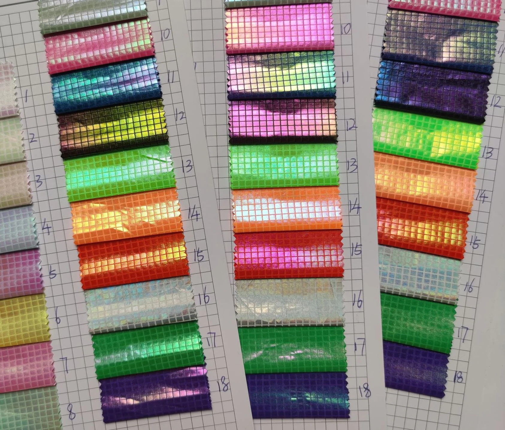 high quality Metallic Foil woven polyester ripstop glossy shiny PU coating glitter fabric for coat, jacket cloth