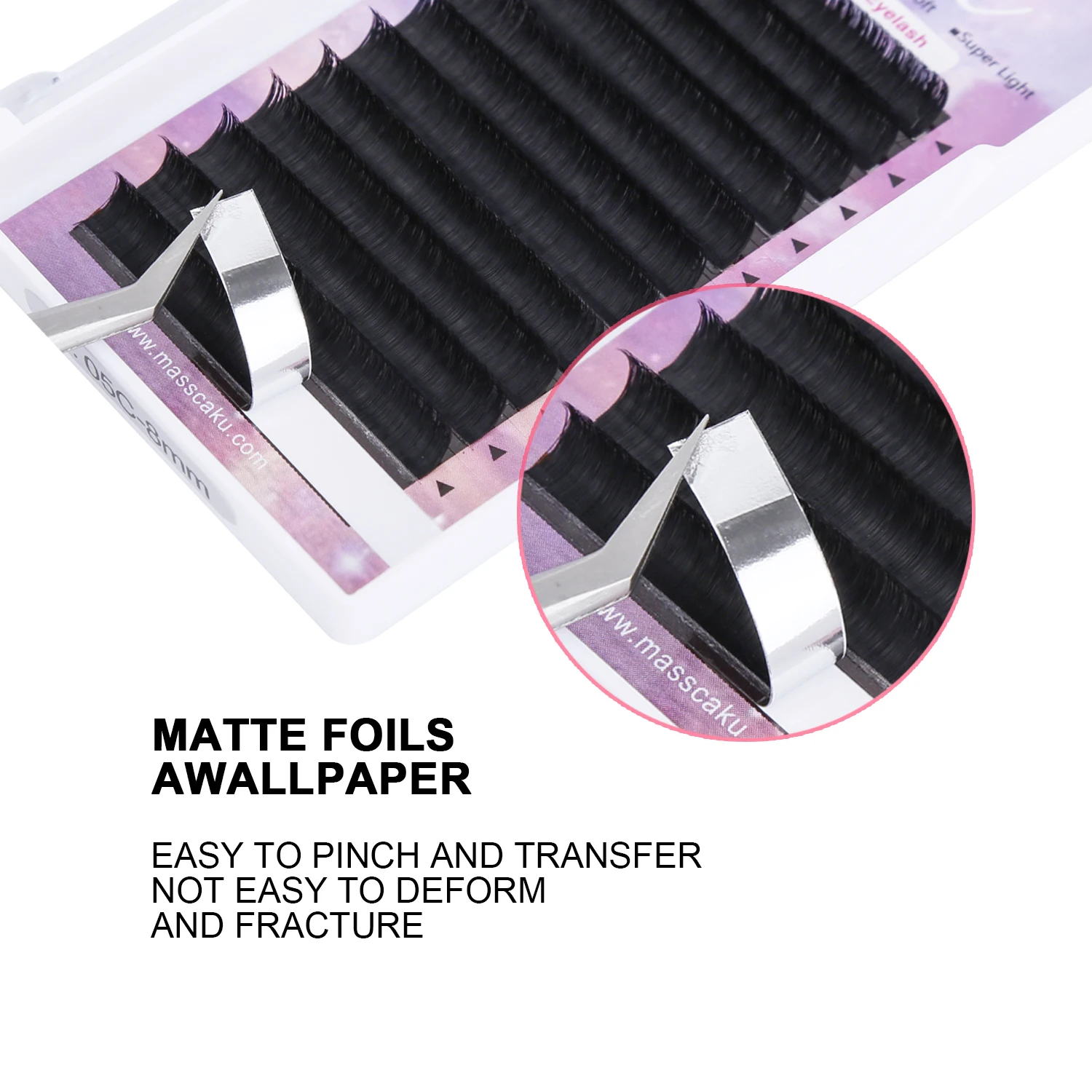 Top Korean Pbt Fibers Synthetic Eyelashes Rapid Blooming Easy Fanning Volume Eyelash Extensions