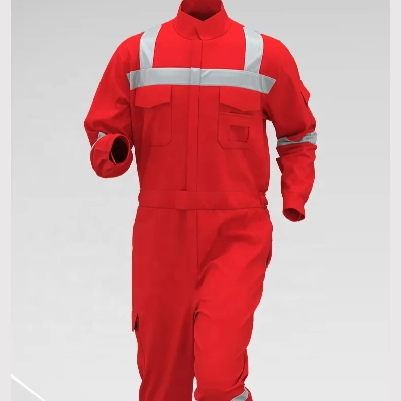 Fire-proof Anti static Coverall  Uniform Design Fr Fire Resistant Clothing For Men  fr clothes Flame retardant clothing overalls