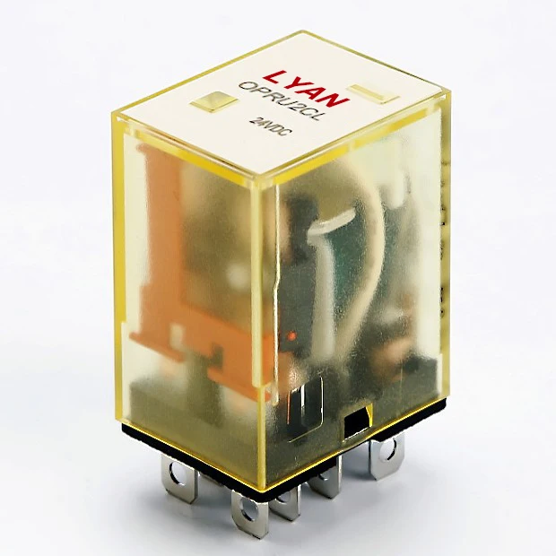 8 pin 10A  Electromagnetic small high power relay, ORU-2C-L(Similar models MY2N)