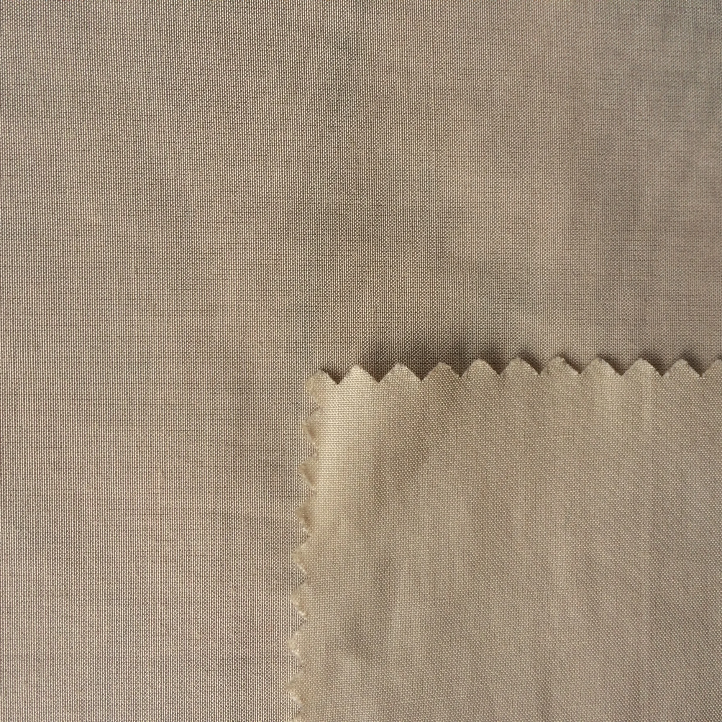 47%Tencel 53%Polyester Fabric Wholesale Best Selling Poly Tencel Lyocell Plain Fabric Roll