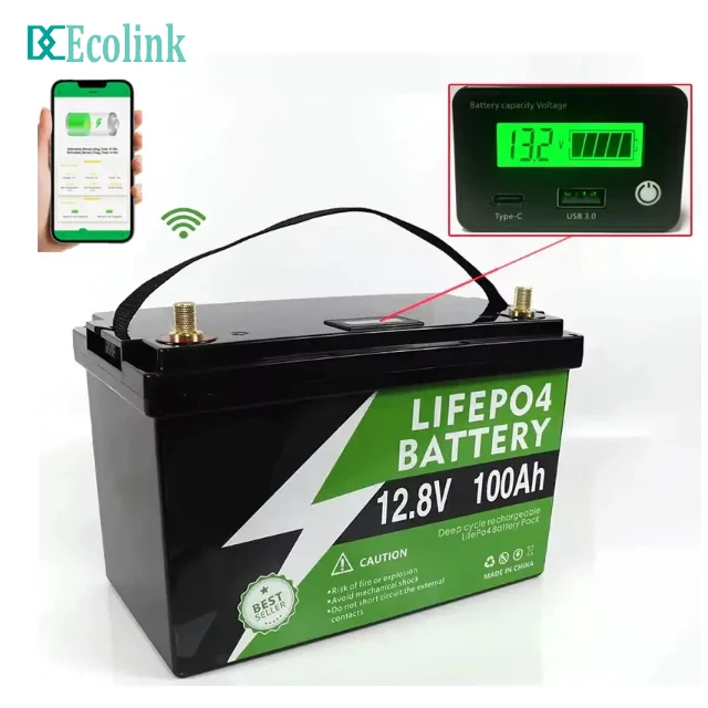 12v 24v 48v 72v 65ah 100ah 150ah 200ah golf cart lifepo4 lithium ion battery pack 51.2v deep cycle IP67