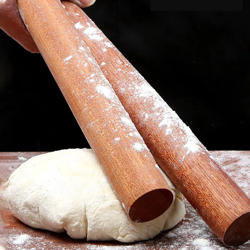 TAOTAOJU Embossed Baking Ebony Wood Kitchen Supplies Pastry Sticks High Quality Wooden Wholesale Rolling Pin