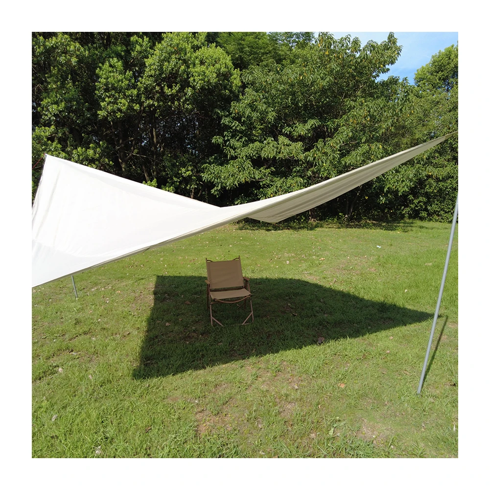 Rison High Quality Outdoor Waterproof Tarp Customized Pvc Tarpaulin, Beach Camping Heavy Duty Nylon Tarp Camping Tarp