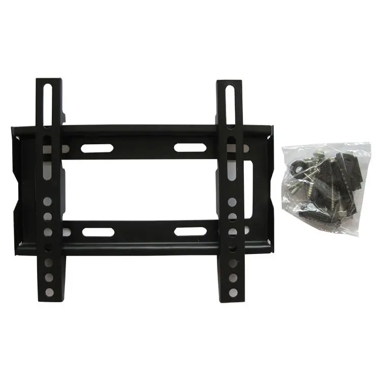 Лидер продаж, монтажный настенный кронштейн для телевизора, черный, Универсальный Высококачественный настенный кронштейн для телевизора 14-42 дюйма