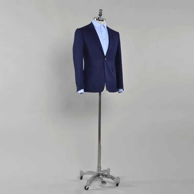 hot sale men suit mannequin fabric wrapped torso mannequin male display half body mannequin