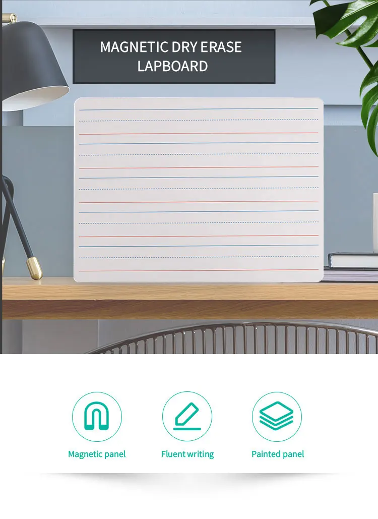 High Quality Magnetic Dry Erase Board For Kids Student Learning Custom High Quality 9X12' MDF Whiteboard For Classroom