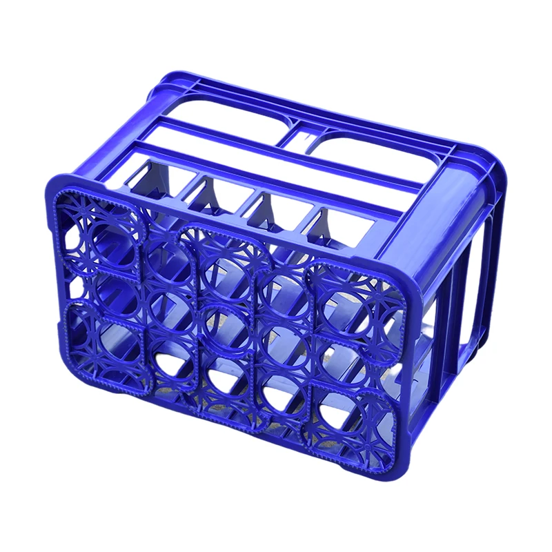 Factory Direct Sale 12 20 24 40 Bottles Cheap PP HDPE Green Blue Red Black Stackable Wine Bottle Plastic Beer Bottle Crates