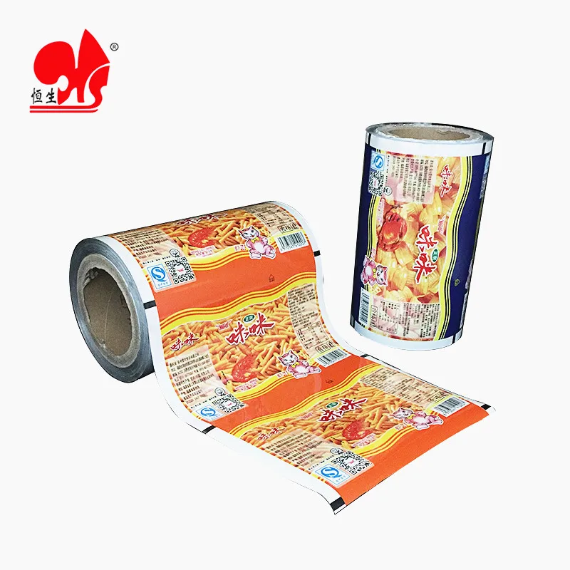Ламинат влагостойкая пищевая пластиковая пленка гравировка печать на заказ закуски/печенье/обертка для печенья упаковочная пленка рулон